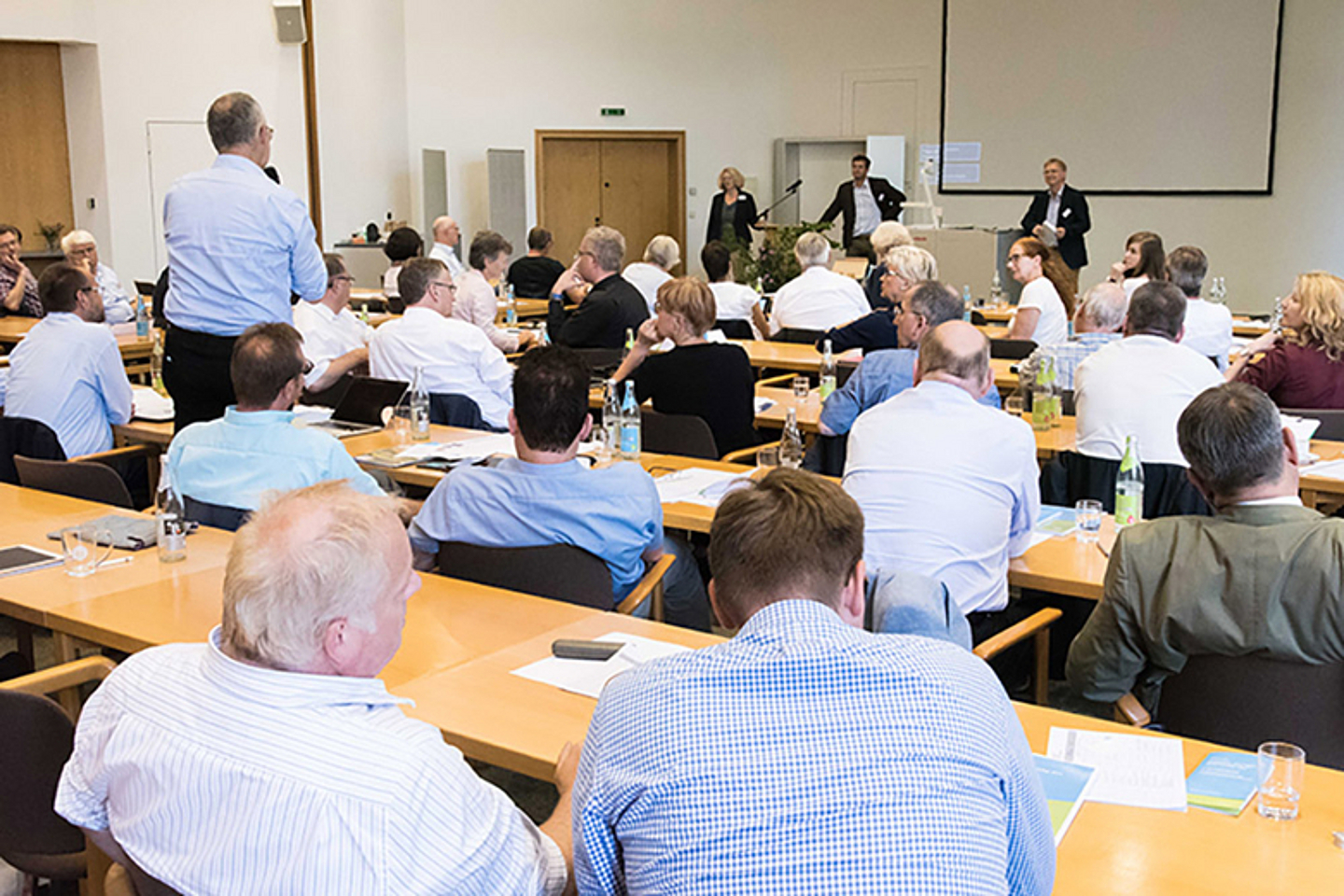 60 Delegierte aus den Evangelischen Landeskirchen kamen zur Land-Kirchen-Konferenz.