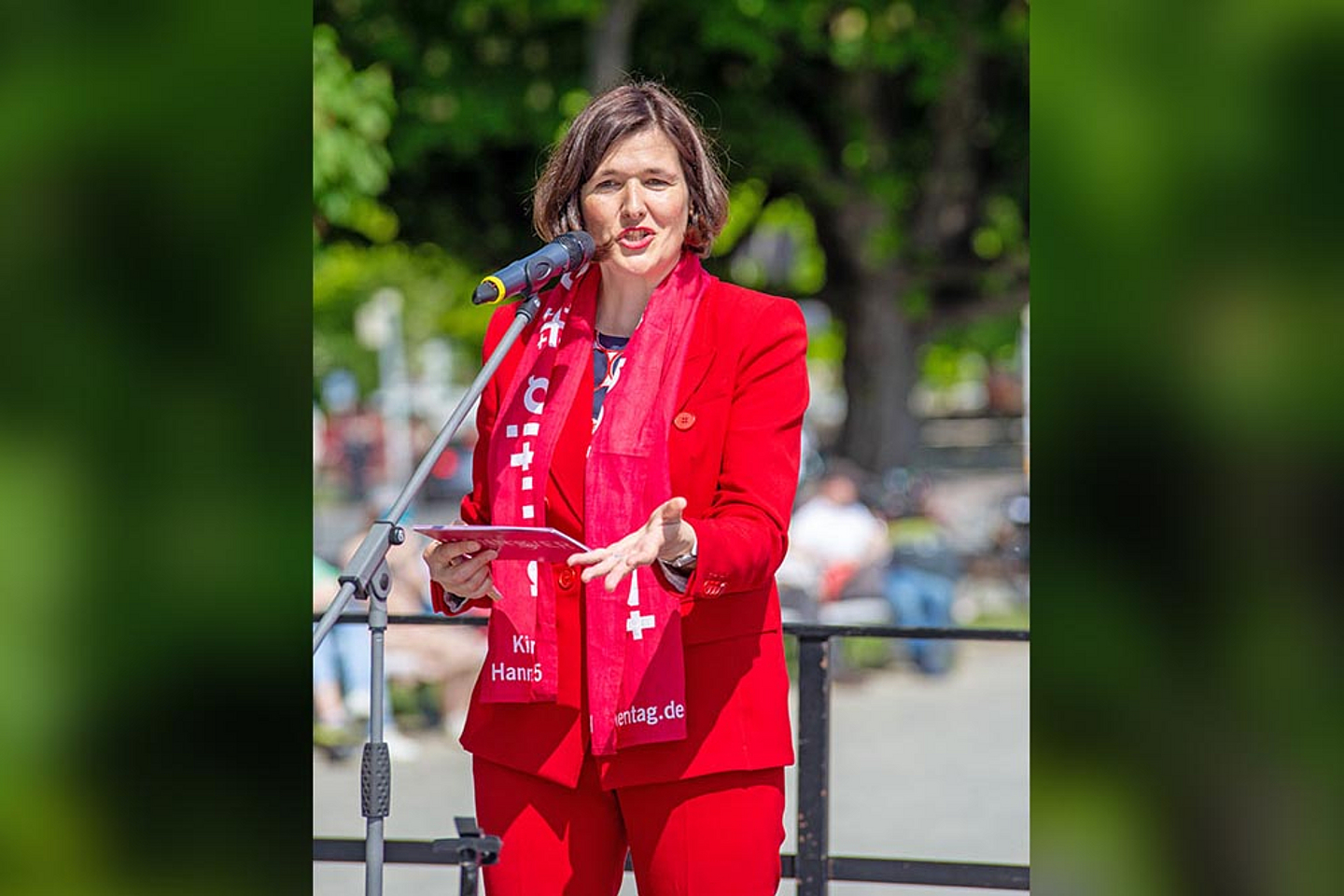 Kirchentagspräsidentin Anja Siegesmund