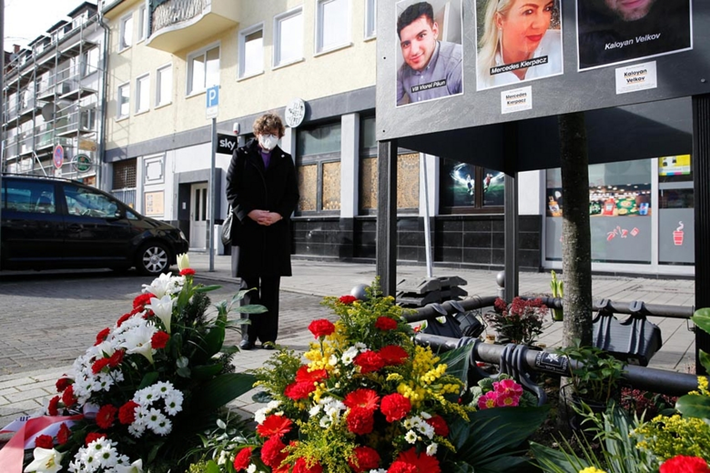 Gedenken an die rassistischen Anschläge in Hanau