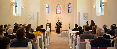 Gottesdienst zum Auftakt der Frühjahrstagung der Landessynode in der Brunnenkirche in Hofgeismar. Es predigte Bischöfn Dr. Beate Hofmann.  (Foto: medio.tv/Schauderna)