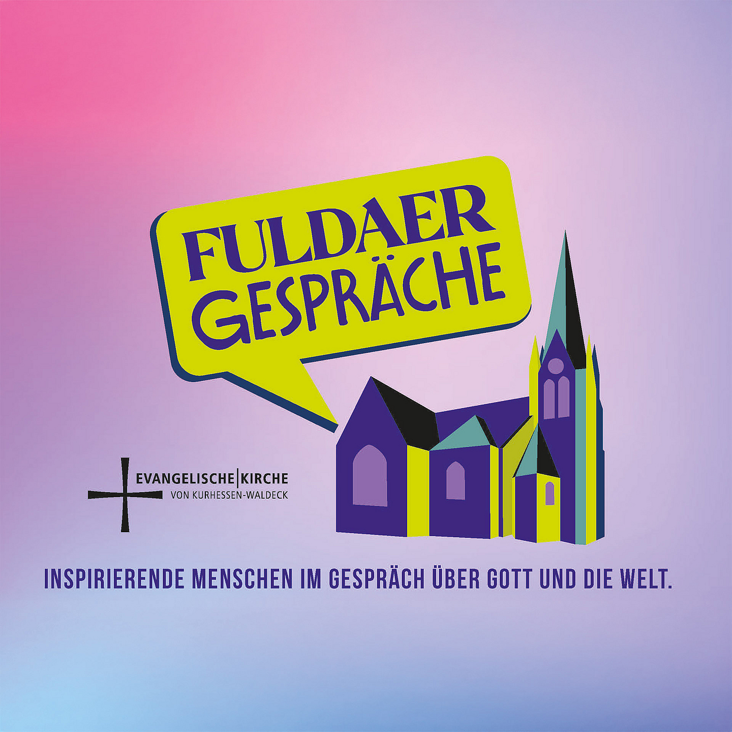 Grafik mit dem Logo der Veranstaltungsreihe Fuldaer Gespräche