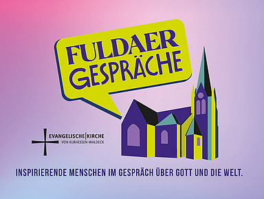 Grafik mit dem Logo der Veranstaltungsreihe Fuldaer Gespräche