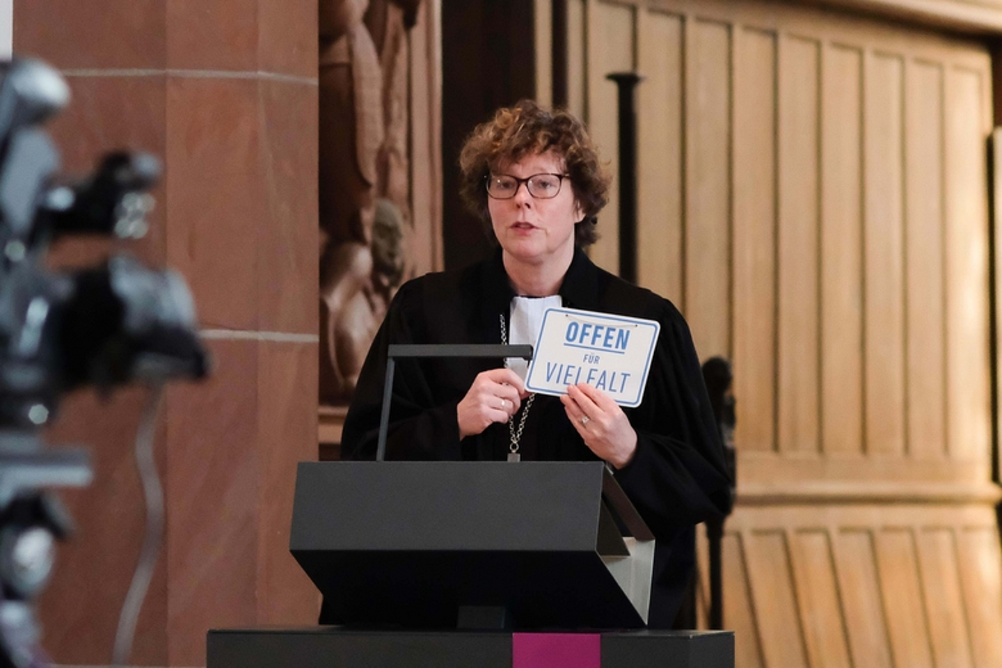 Gottesdienst zum Gedenken an die rassitischen Anschläge in Hanau