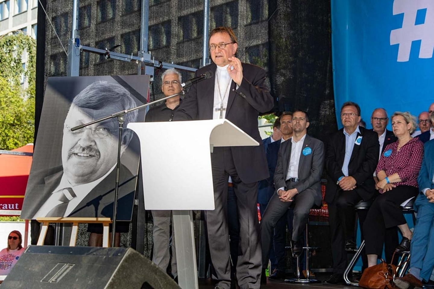 Kundgebung am 27.6.2019 in Kassel für Demokratie, Tolerenz und Weltoffenheit. (Foto: medio.tv/Schauderna)