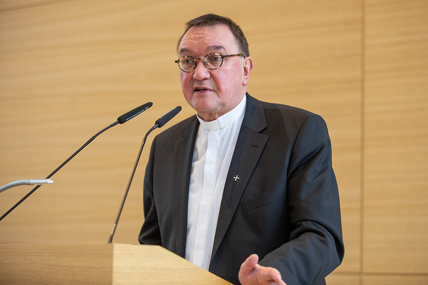 Bischof Prof. Dr. Martin Hein während des Bischofsberichts.