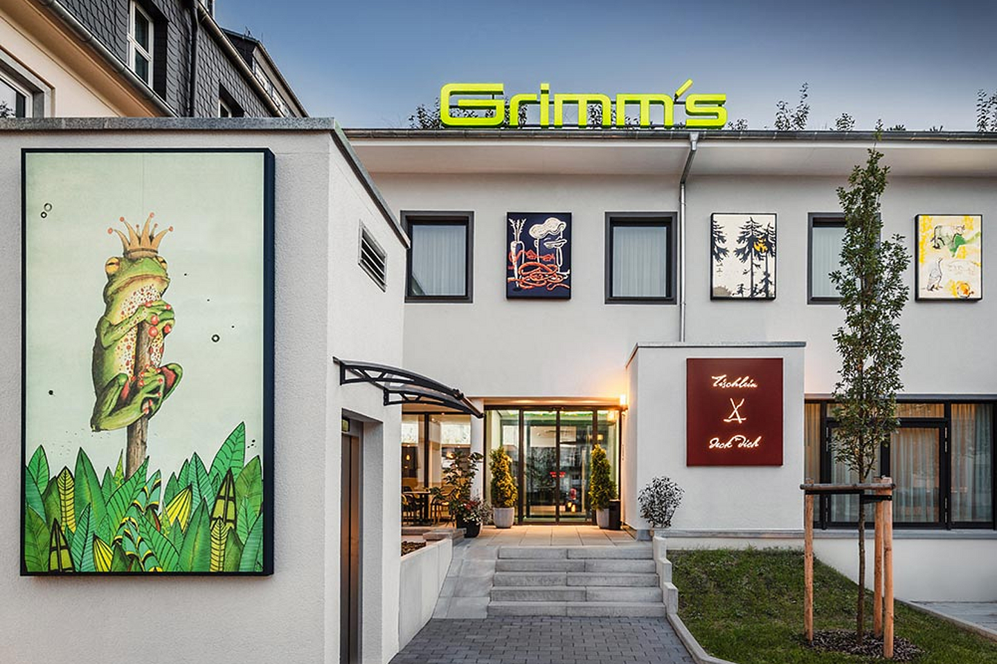 Das Grimm's Hotel Hanau - Außenansicht