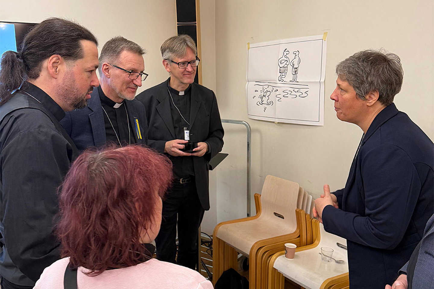 Konsultation der EKKW-Delegation mit Personen der estnischen Partnerpropsteien und der EELK-Kirchenleitung Konsultation der EKKW-Delegation mit Personen der estnischen Partnerpropsteien und der EELK-Kirchenleitung