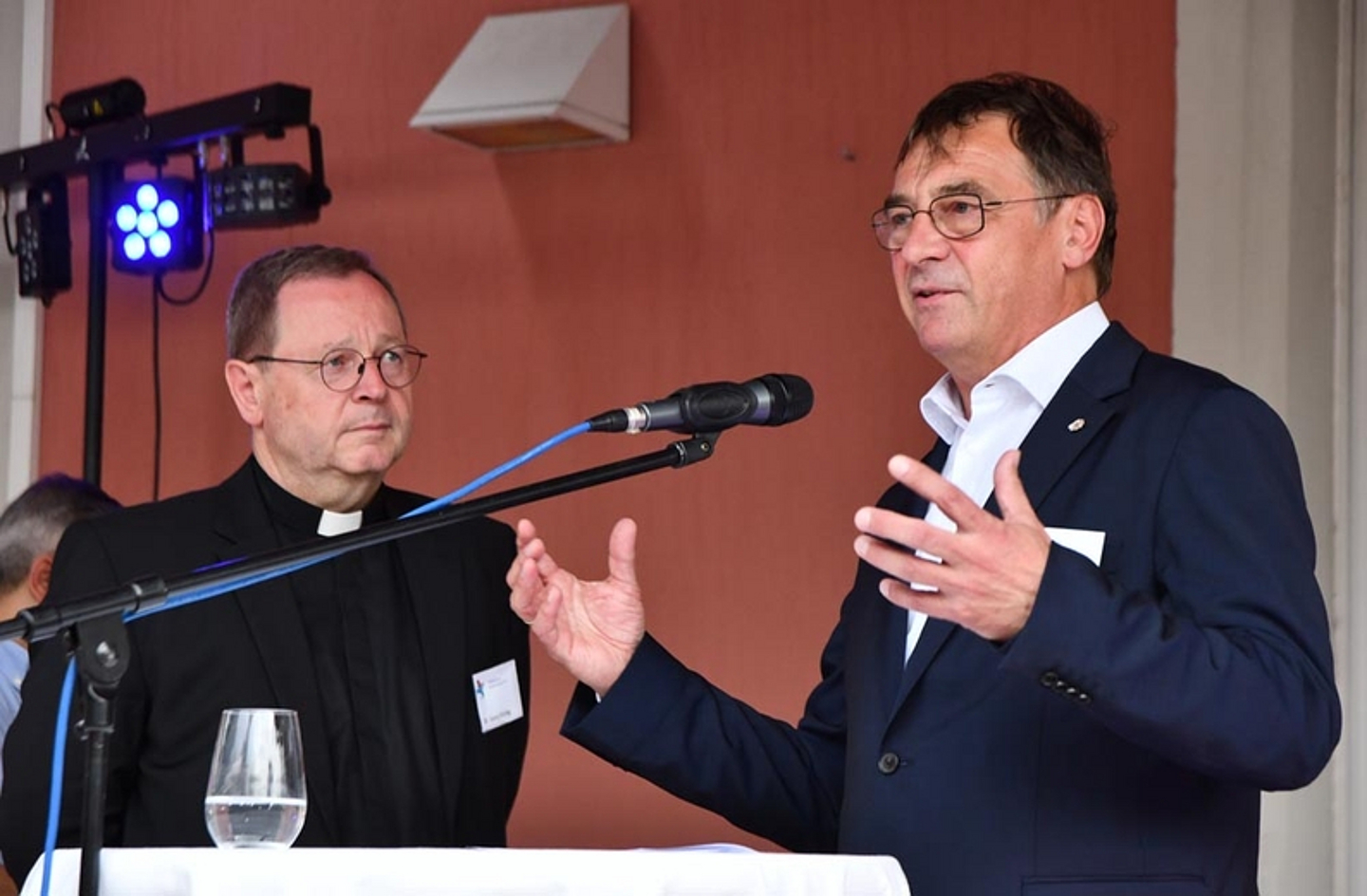 Erster Ökumenischer Empfang der Kirchen in Hessen am 11. Juli 2023 in Wiesbaden. (Foto: EKHN/Rahn)