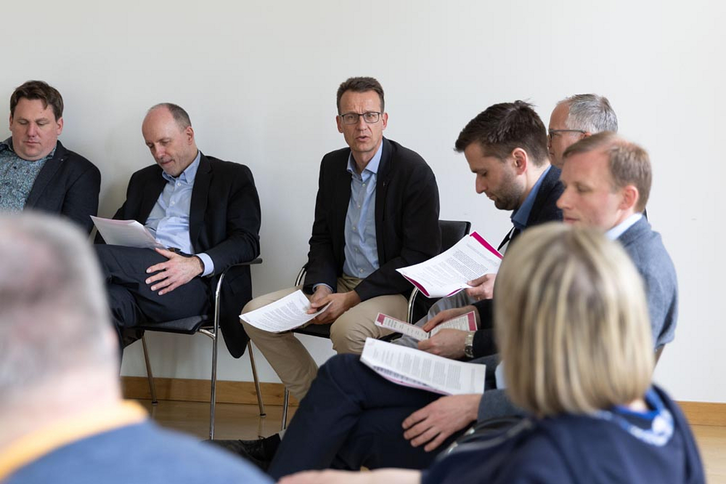 Arbeitsgruppen zum Thema "Profilierung der Ämter und Berufe"