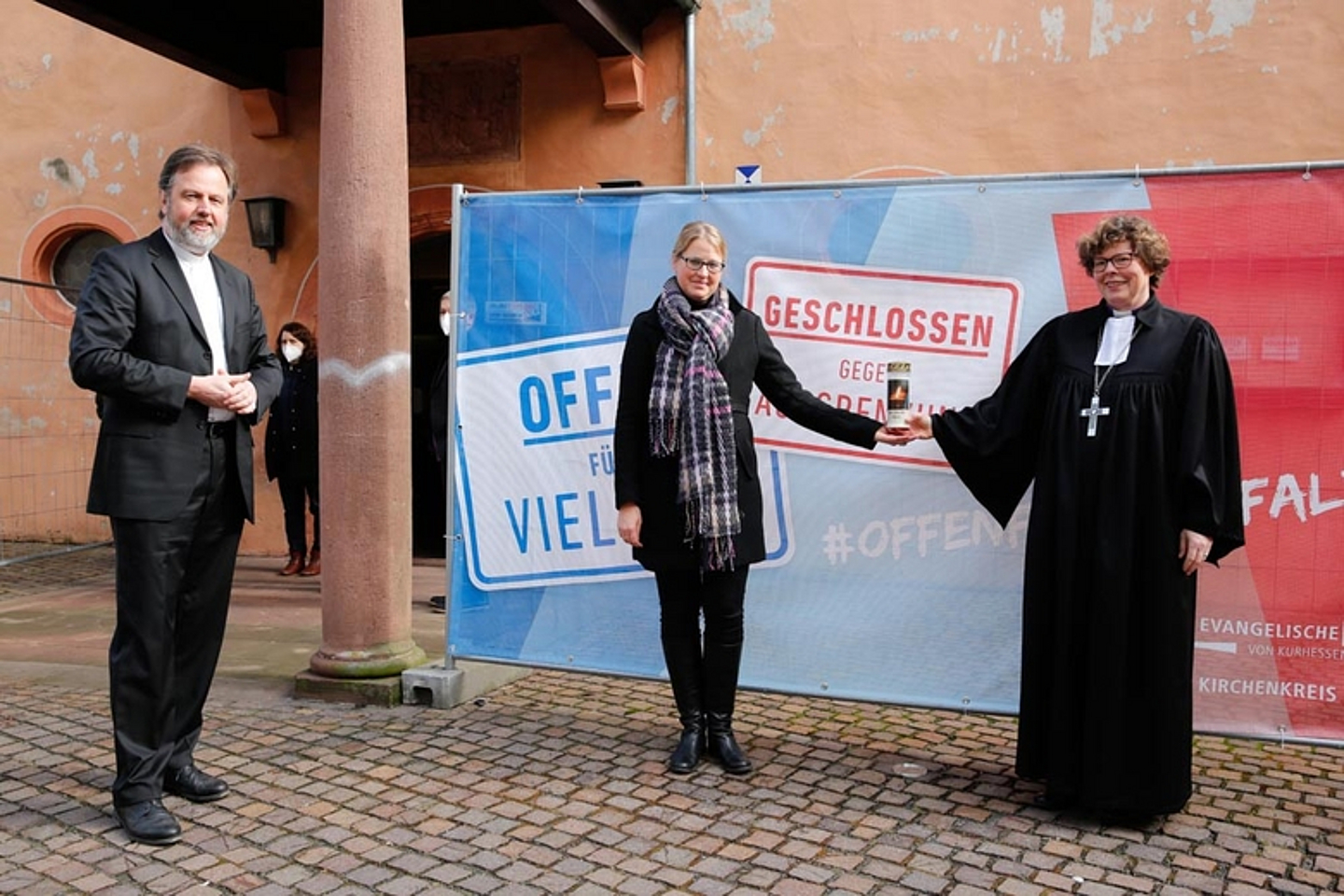 Gedenken an die rassistischen Anschläge in Hanau