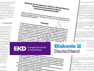 Titel der Entwurfsfassung, die dem Beschluss des Rates der EKD zugrunde lag