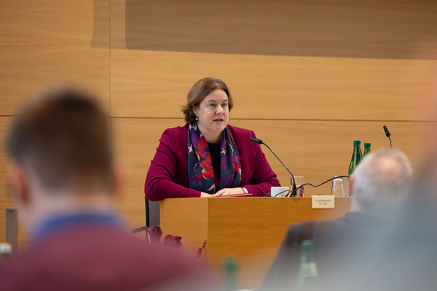 Finanzbericht vor der Synode: Vizepräsidentin Dr. Katharina Apel 