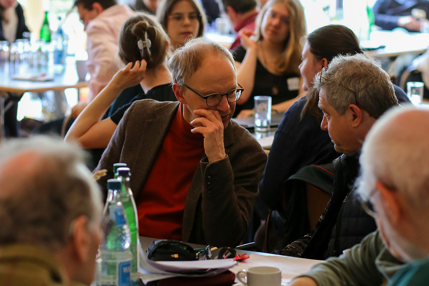 Diskussion in Kleingruppen.