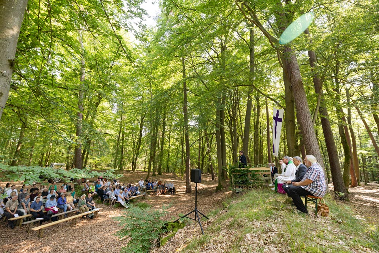 Impressionen vom Ökumenischen Schöpfungstag 2024 auf dem Christenberg