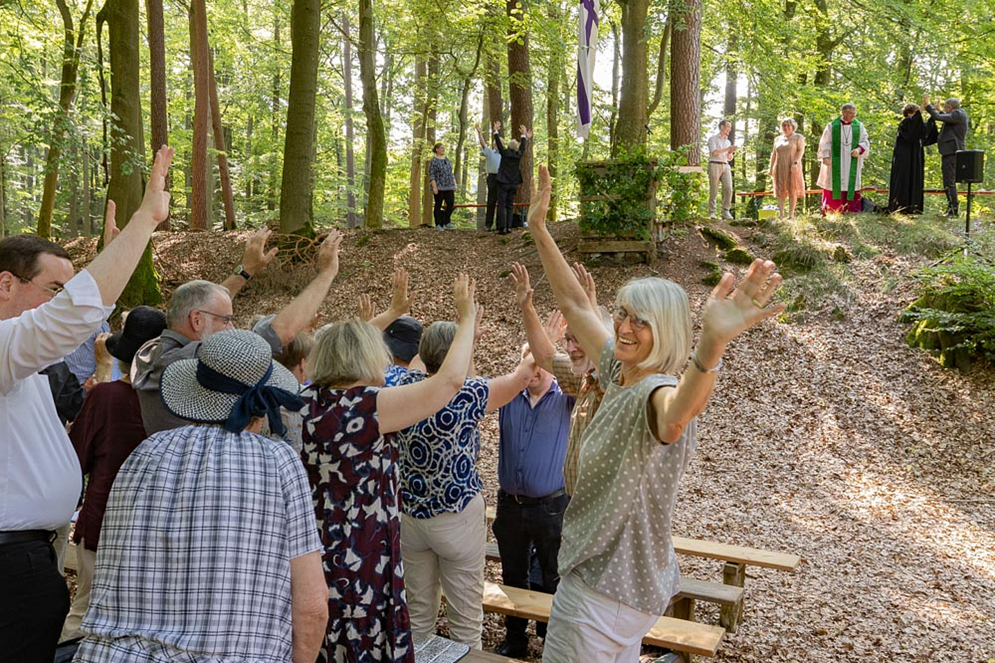 Impressionen vom Ökumenischen Schöpfungstag 2024 auf dem Christenberg