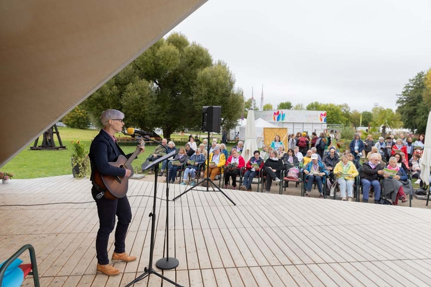 Abschlussfest Himmelszelt Landesgartenschau Fulda 2023
