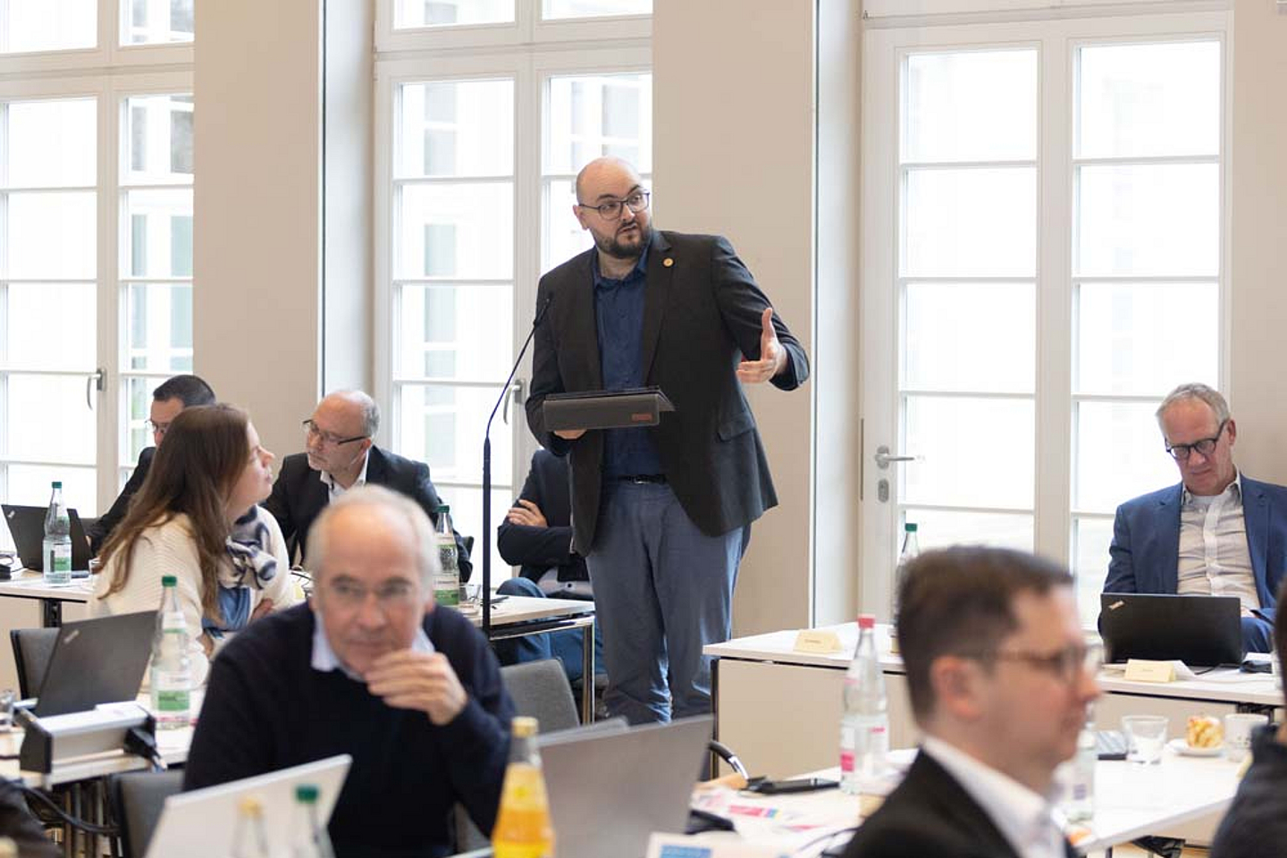 Der Synodale Diakon Michael Koch - Aussprache zum Finanzbericht