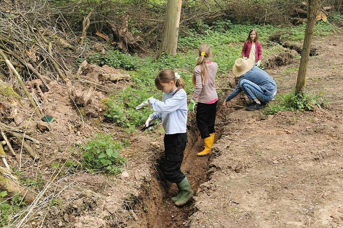 (Foto: Jungschargruppe der ev. Kirchengemeinde Spangenberg)