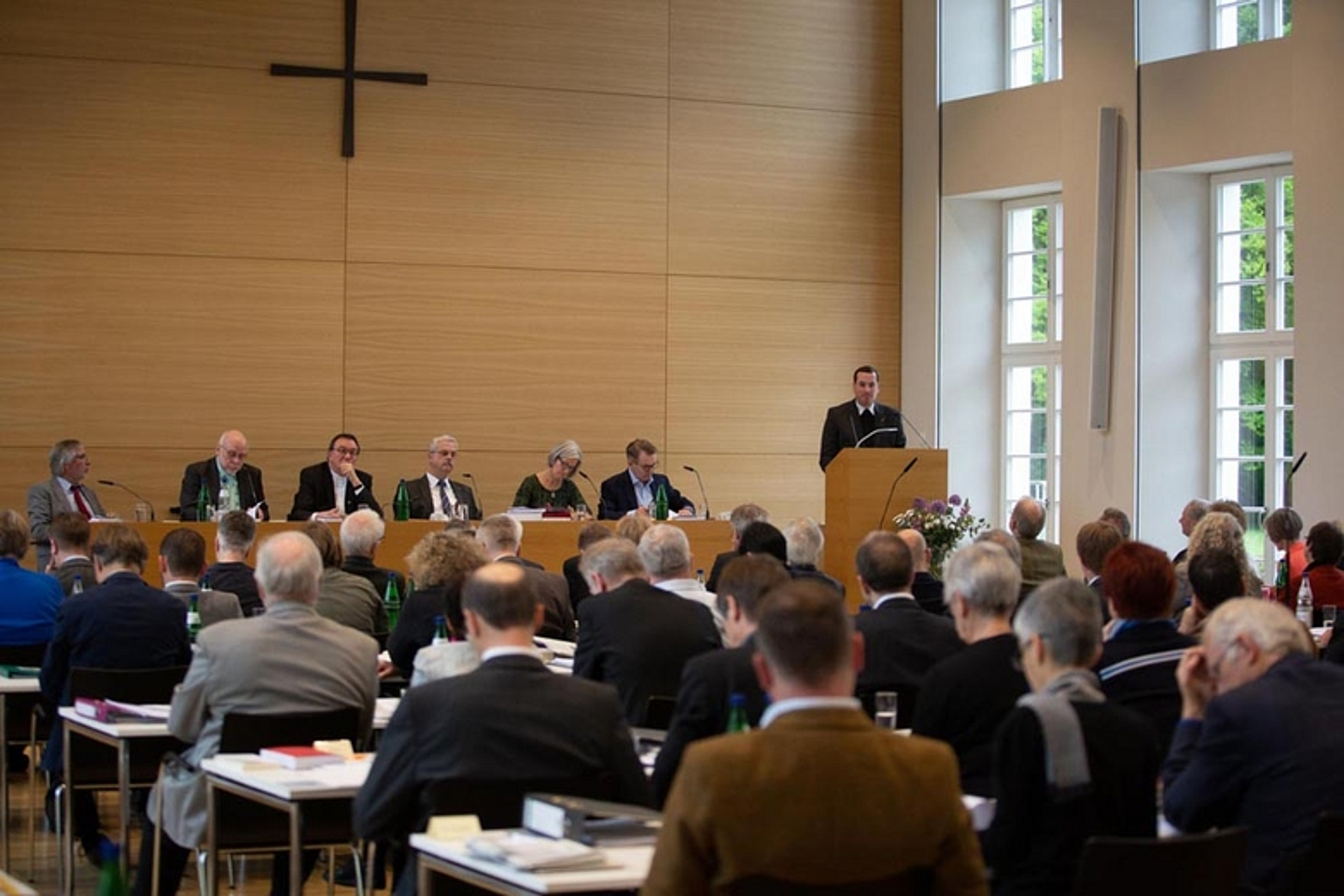 Impressionen aus Hofgeismar von der siebten Tagung der 13. Landessynode der Evangelischen Kirche von Kurhessen-Waldeck (Foto: medio.tv/Schauderna)