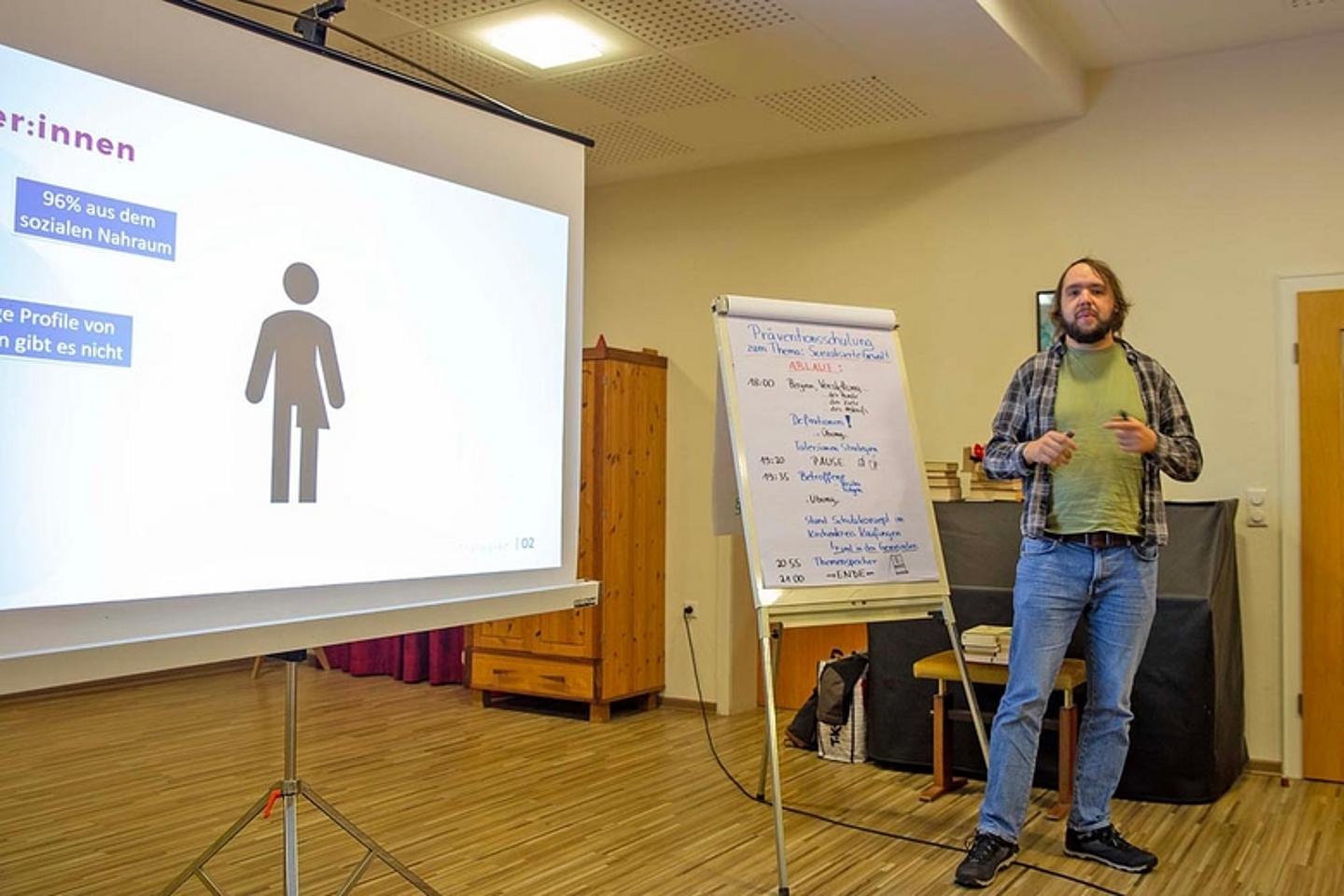 Präventionsschulung zum Thema «Sexualisierte Gewalt» in Vollmarshausen. (Foto: medio.tv/Dellit)