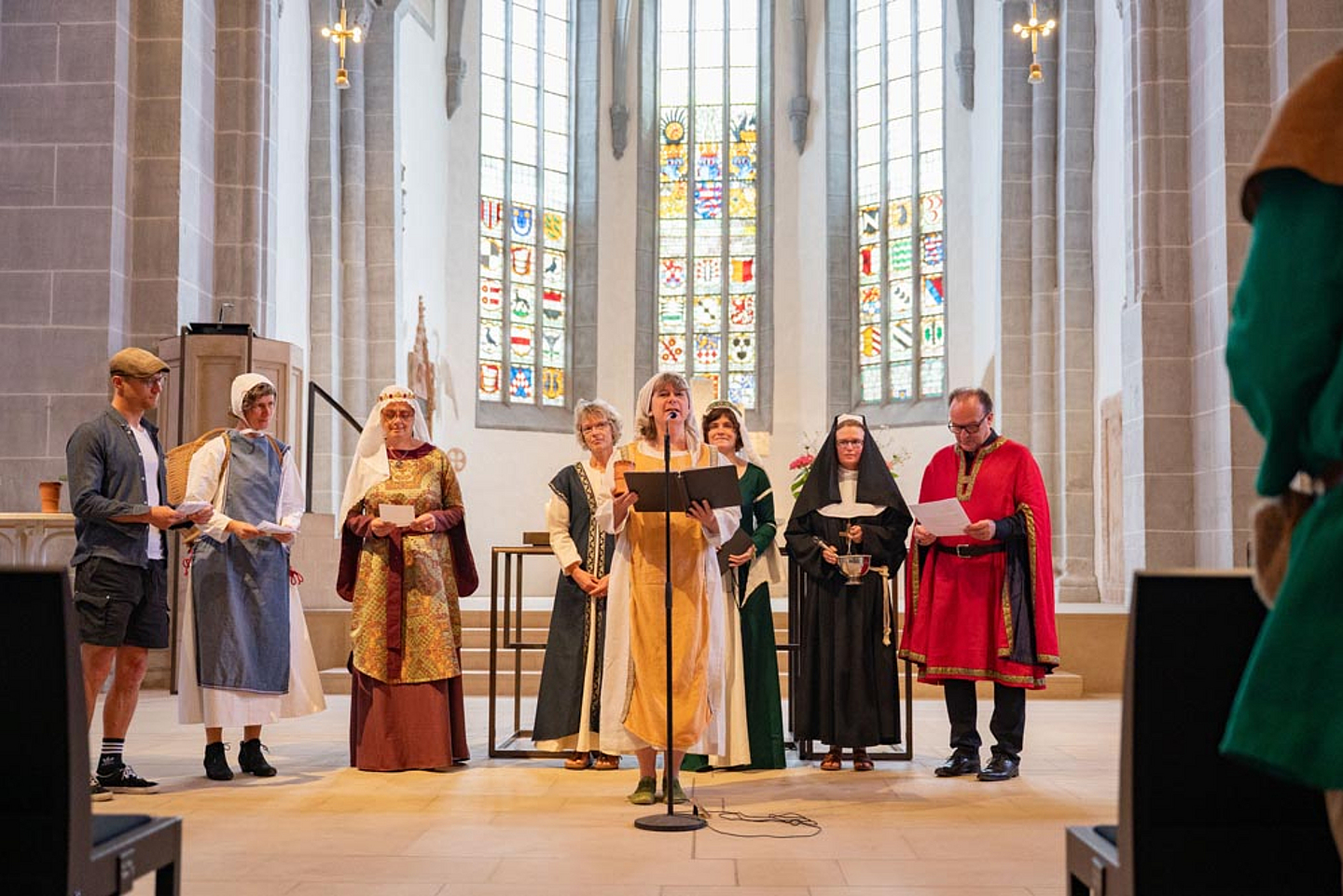 Mittelaltergottesdienst Stiftskirche Kaufungen