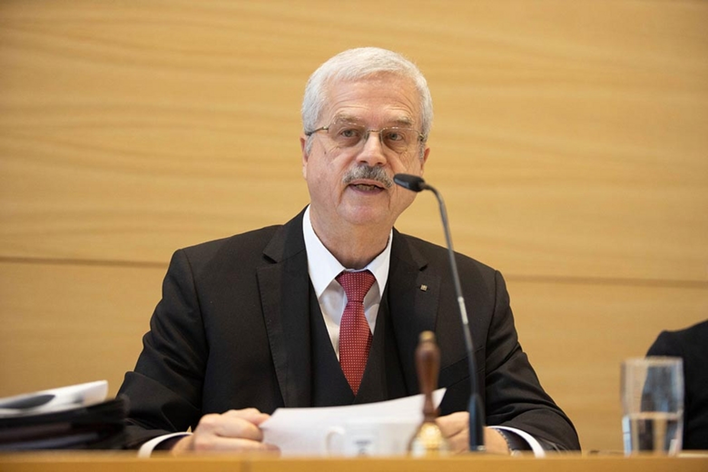 Präses Kirchenrat Dr. Dittmann - Eröffnung der Herbsttagung 2019 der Landessynode in Hofgeismar. (Foto: medio.tv/Schauderna)
