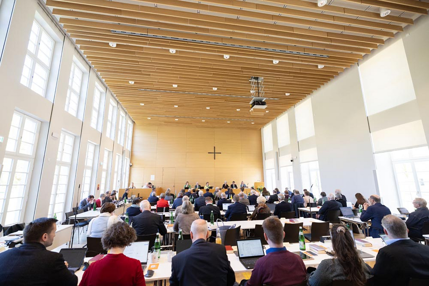 Eröffnung der Synode im Synodalsaal 