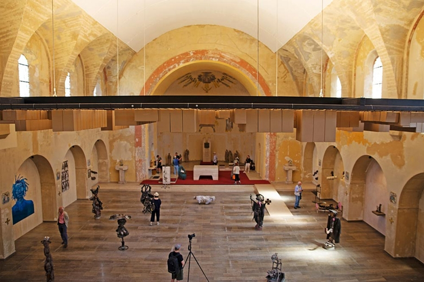Rauminstallation in der Kirche St. Kunigundis im Kasseler Stadtteil Bettenhausen (Foto: medio.tv/Dellit)
