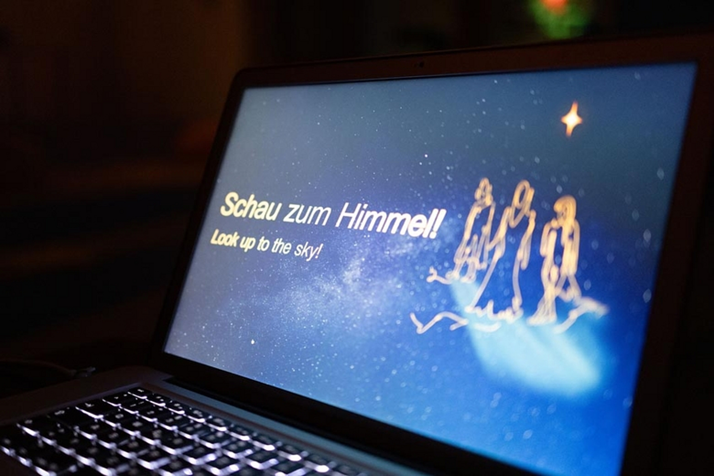 Weihnachtskirche Fulda 2023 unter dem Motto: Folge dem Stern