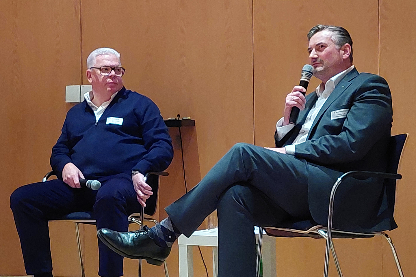 Rolph Limbacher und Arnd Klein-Zirbes