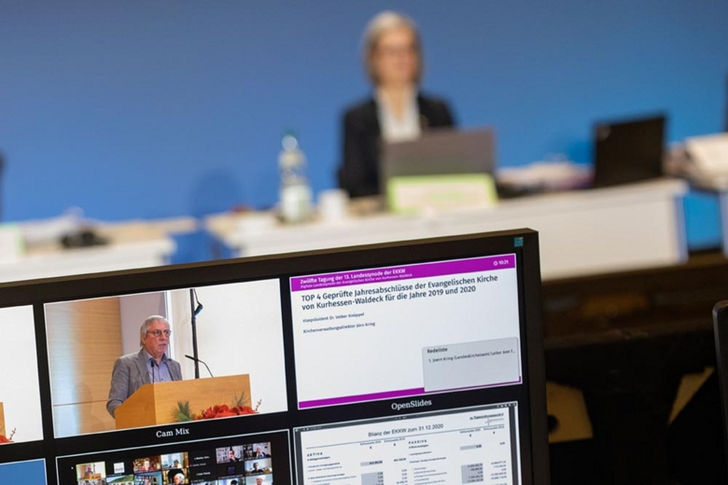 Digitale Herbstsynode der EKKW 2021 - Finanzbericht
