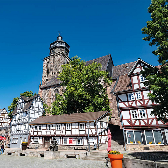 Unser Foto zeigt die Homberger Stadtkirche Unser Foto zeigt die Homberger Stadtkirche