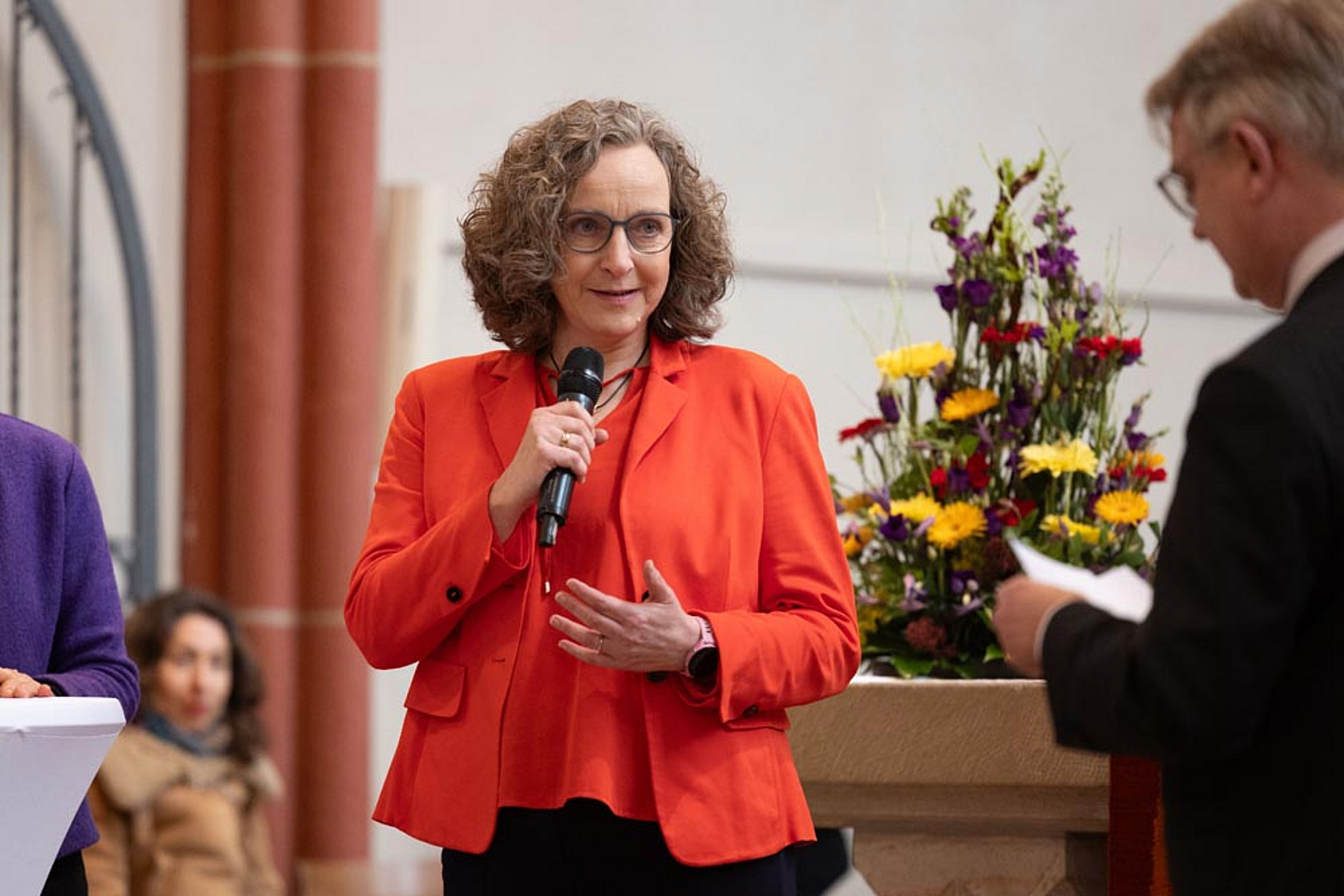 Die Vizepräsidentin der Philipps-Universität Marburg, Prof. Dr. Evelyn Korn Die Vizepräsidentin der Philipps-Universität Marburg, Prof. Dr. Evelyn Korn