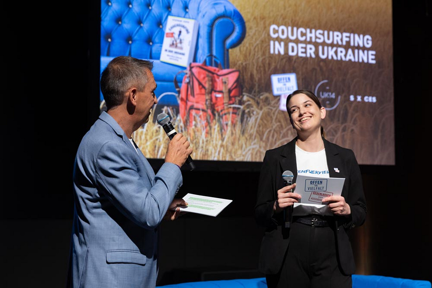 Lesung "Couchsurfing Ukraine – Reise durch ein Land im Krieg"