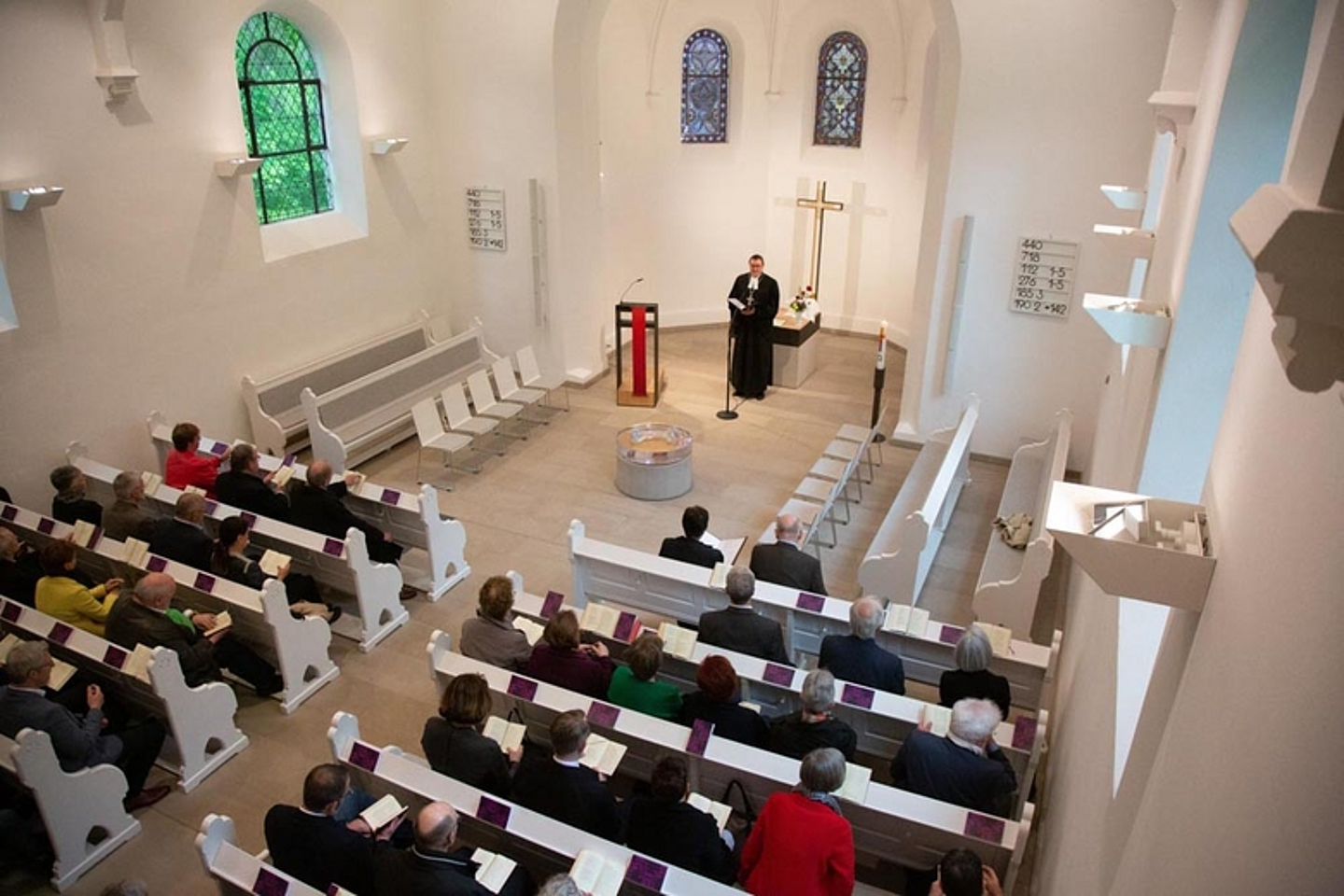 Impressionen aus Hofgeismar von der siebten Tagung der 13. Landessynode der Evangelischen Kirche von Kurhessen-Waldeck (Foto: medio.tv/Schauderna)