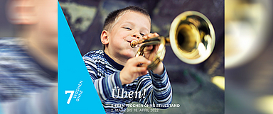 Aktionsmotiv 2022: «Üben! Sieben Wochen ohne Stillstand» (Foto: 7 Wochen Ohne/Getty Images)