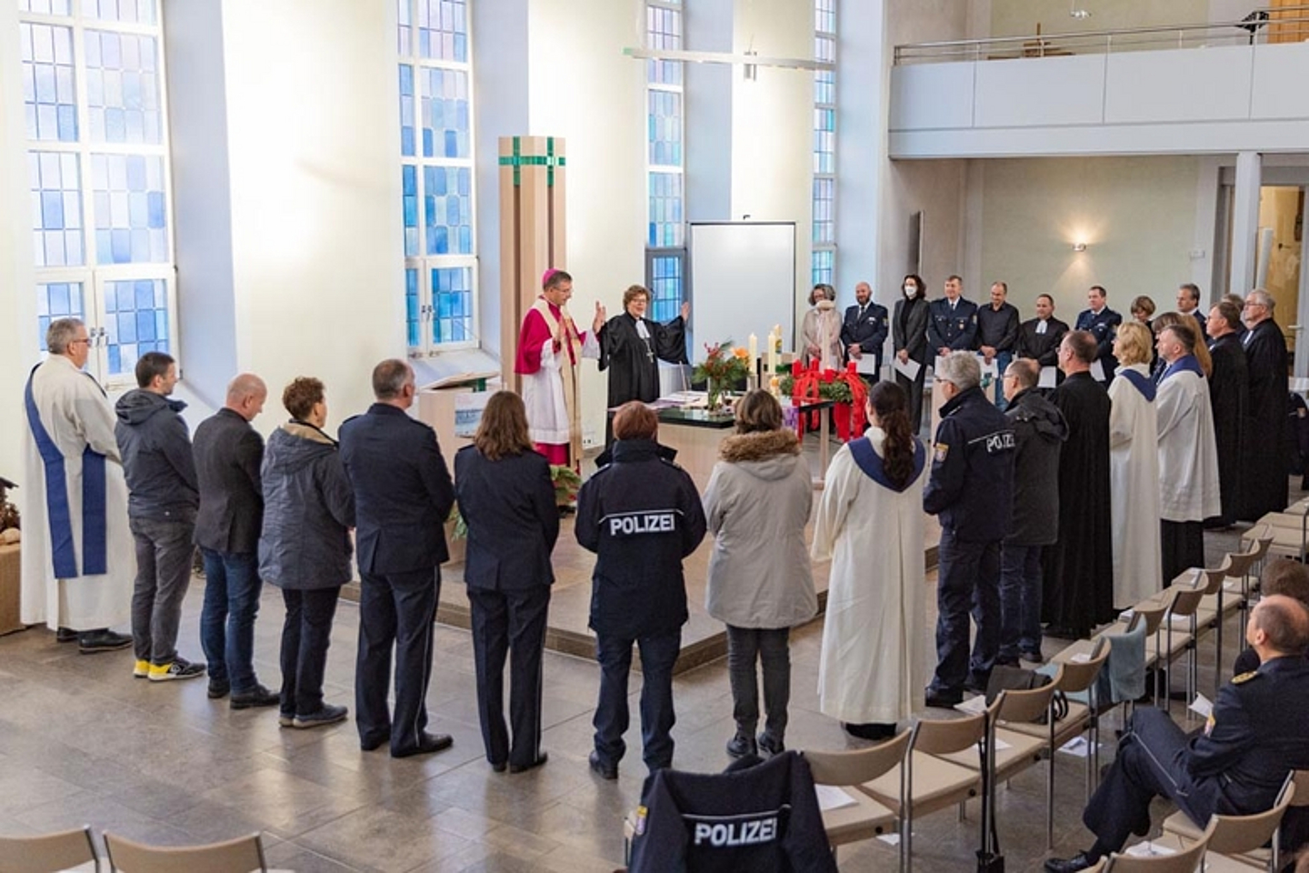 Ökumenischer Adventsgottesdienst der Polizeiseelsorge 2022