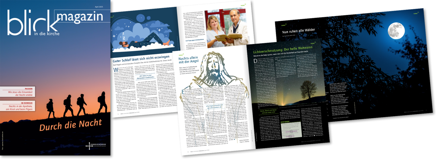 blick in die kirche-magazin April 2025