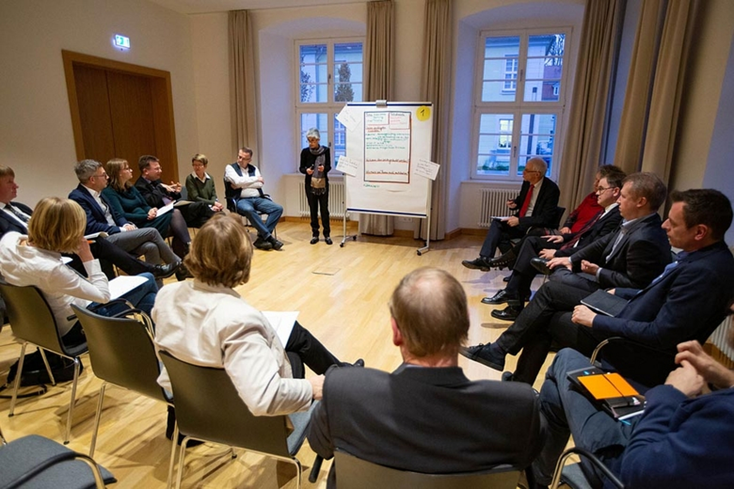 Arbeitsgruppen an verschiedenen Orten in der Ev. Tagungsstätte Hofgeismar. - Bericht der Bischöfin auf der Herbsttagung 2019 der Landessynode der Evangelischen Kirche von Kurhessen-Waldeck. (Foto: medio.tv/Schauderna)