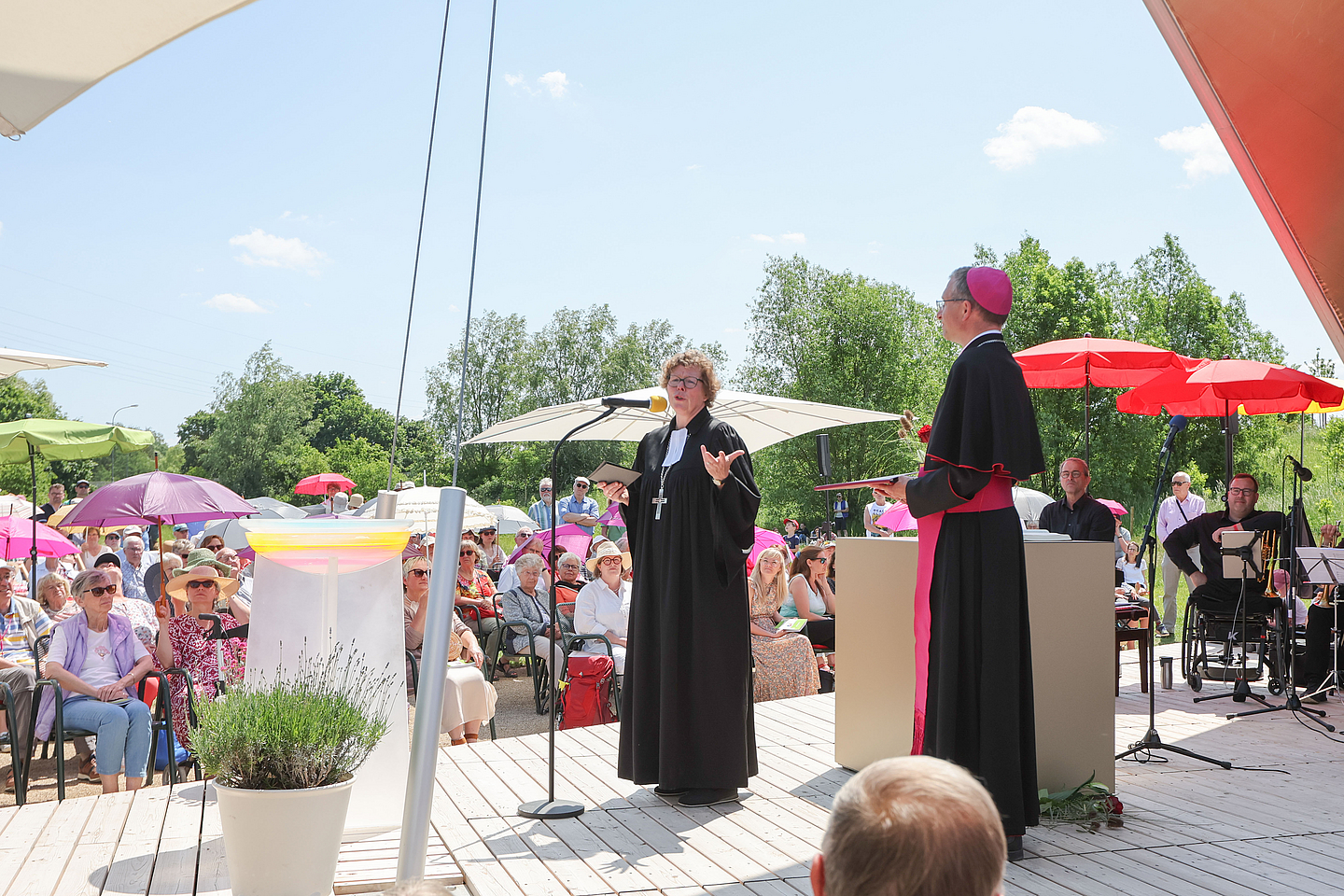 Ökum. Pfingstmontagsgottesdienst Landesgartenschau Fulda