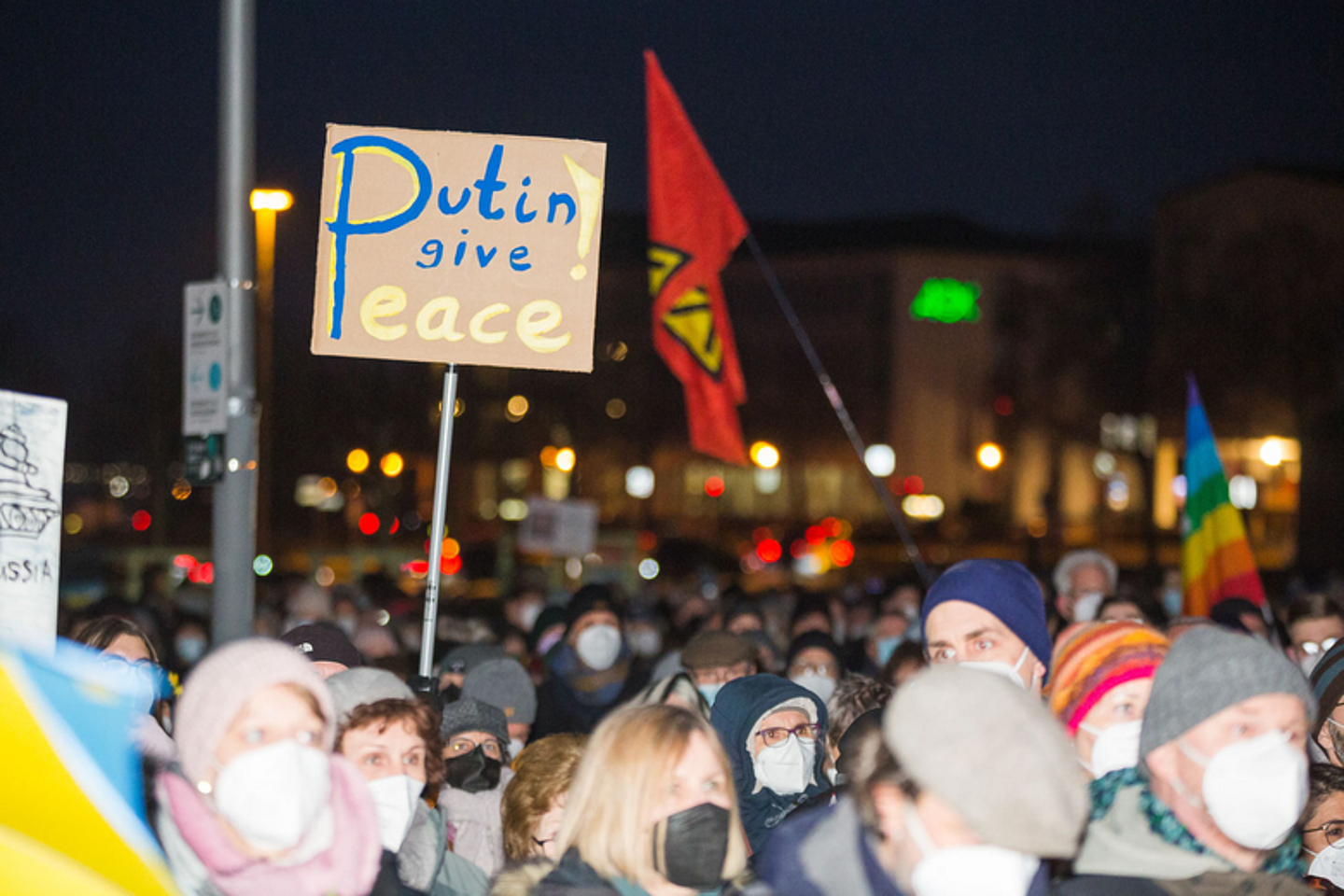 Kassel steht für Frieden und Solidarität - Zweite Große Friedenskundgebung