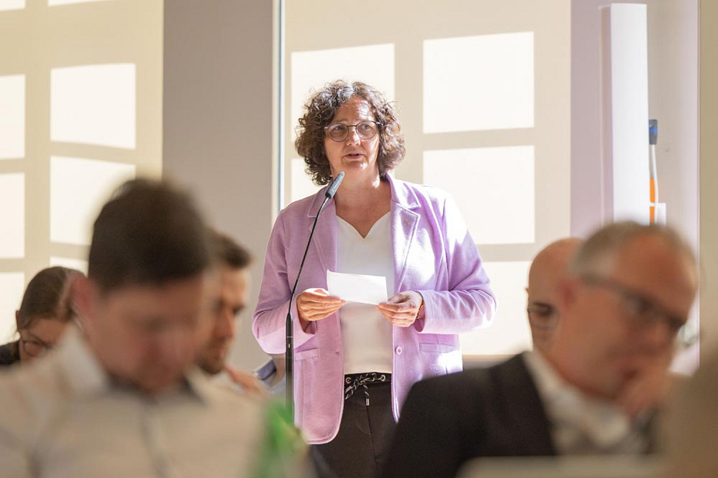Dekanin Eva Brinke-Griebel - Aussprache zu den strategische Überlegungen des Kollegiums des Landeskirchenamtes