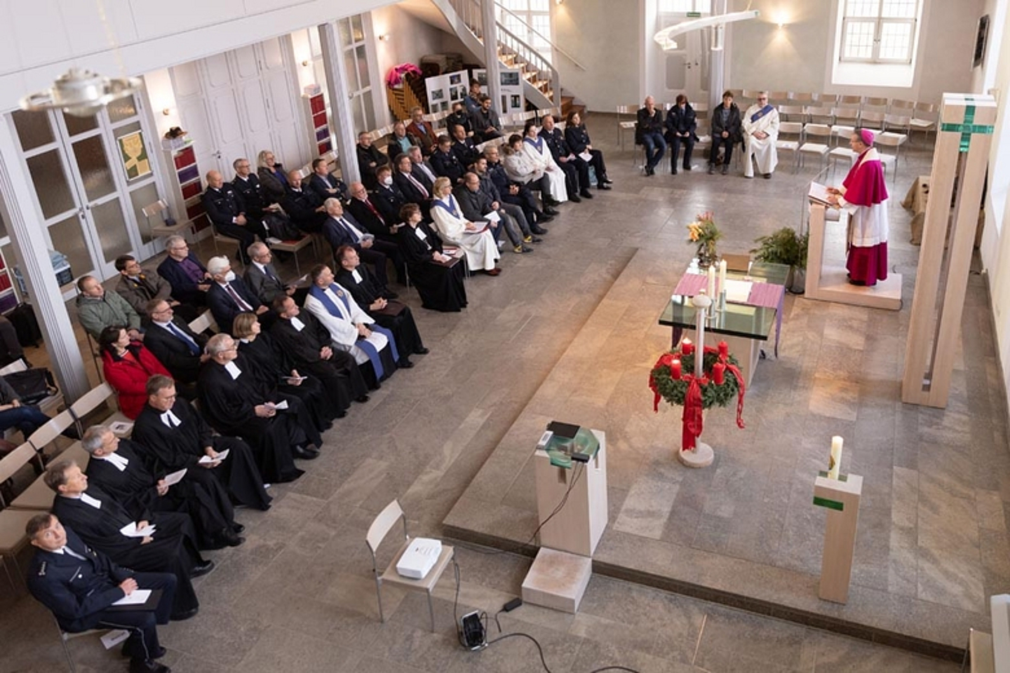 Ökumenischer Adventsgottesdienst der Polizeiseelsorge 2022