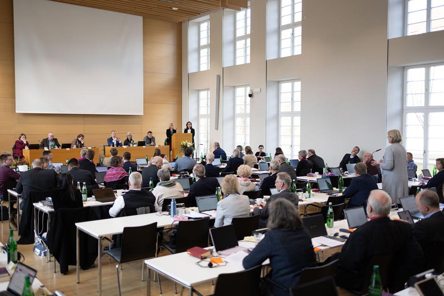 Die Synodale Pfarrerin Beate Rilke