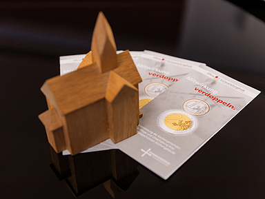 Die von den Kirchengemeinden eingeworbenen Spenden werden von der Stiftung Kirchenerhaltungsfonds verdoppelt und auf volle 100 Euro aufrundet. 