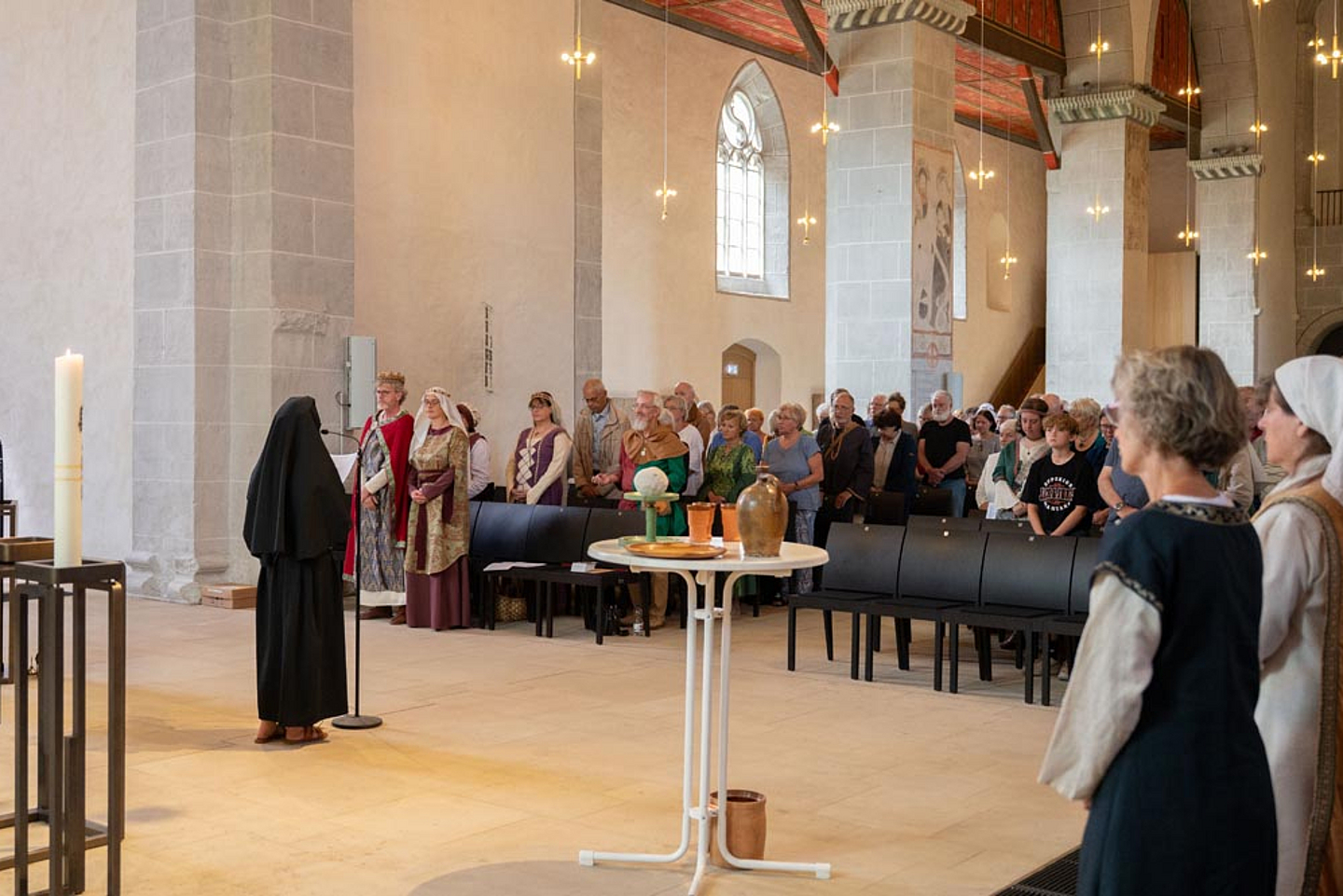Mittelaltergottesdienst in der Stiftskirche Kaufungen 