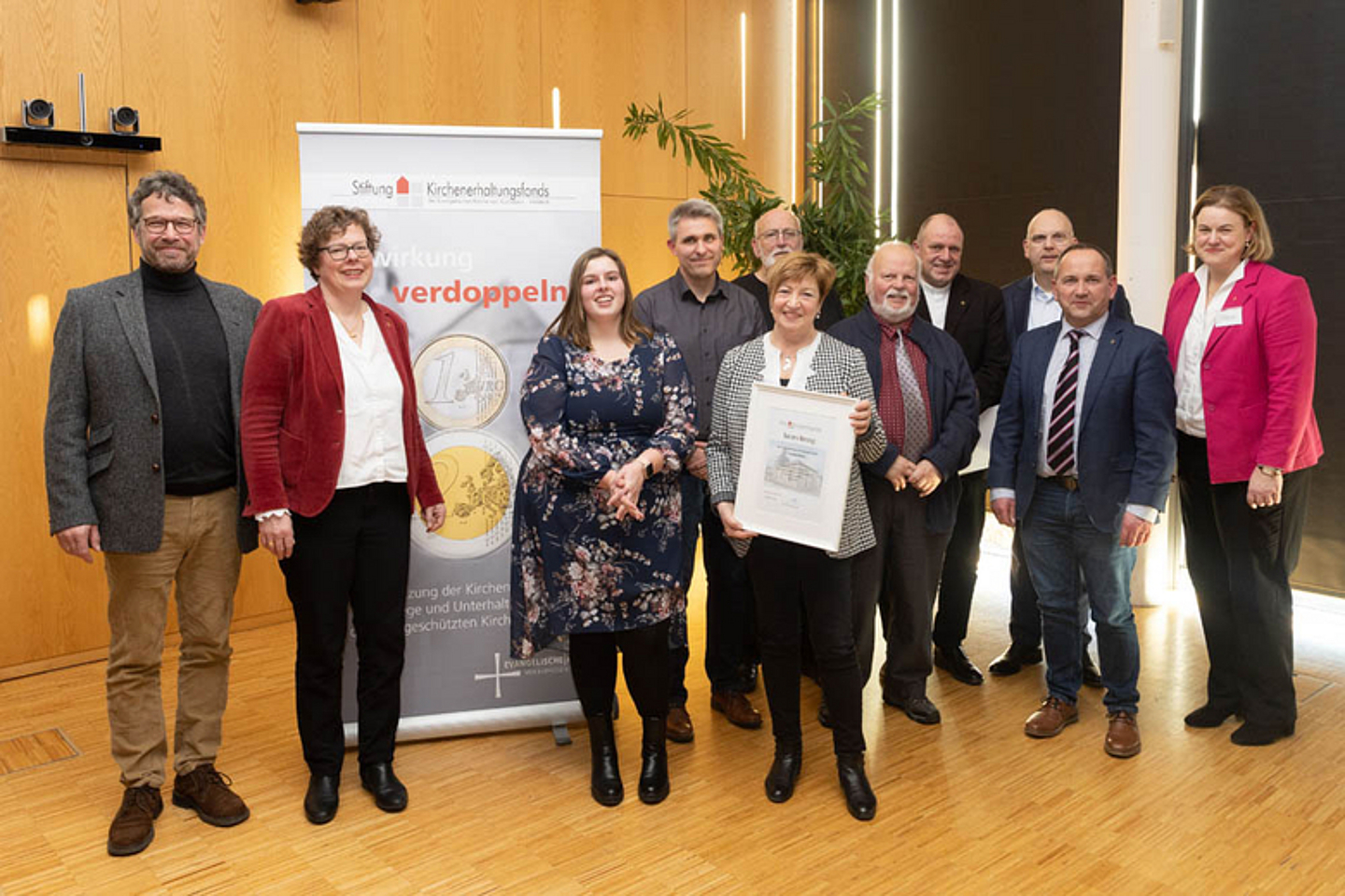 Kirchenerhaltungsfonds der EKKW für das Jahr 2022 - Verleihung 2023
