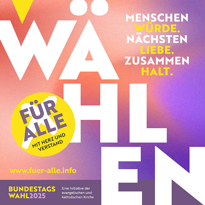 Das Bild zeigt eines der Motive für die Social Media Kanäle.