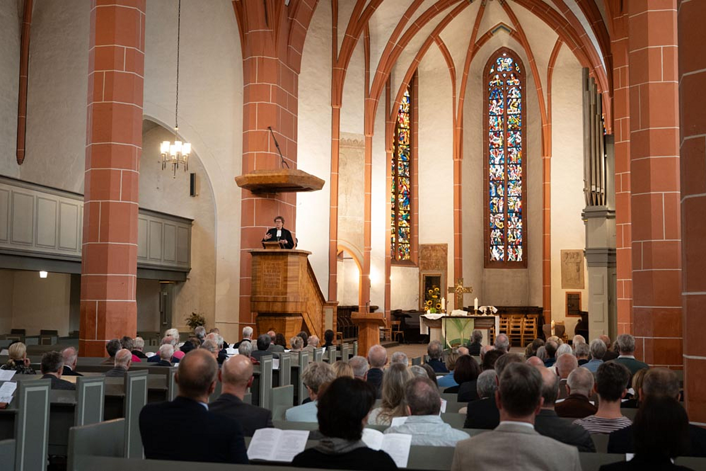 Die Predigt hielt Bischöfin Dr. Beate Hofmann.