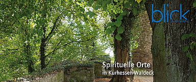 Umschlag des Beiheftes «Spirituelle Orte» zur Zeitschrift blick in die kirche 1/2019